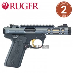 Pistolet-ruger-mark-iv-2245-lite-gris-anodise-filete-calibre-22lr