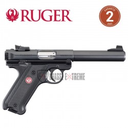 Pistolet-ruger-mark-iv-target-bronze-55-calibre-22lr-plaquette-target-en-bois